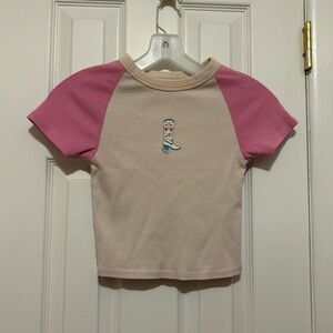 Cowgirl Boot Baby Tee